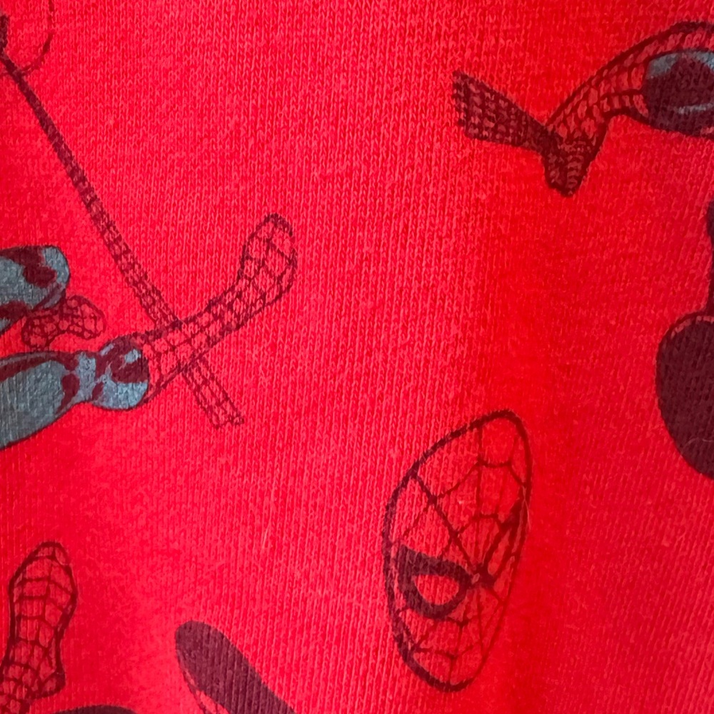Marvel Red and Gray Spider-Man Kids Pullover Size 4T - Picture 3 of 7